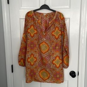 Beautiful silk tunic from J.Crew